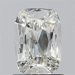 Foto Diamante Natural 0.90 quilates, Del cojín , Color H, claridad VS1 y certificado GIA de