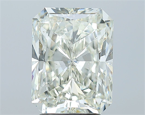 Picture of Natural Diamond 3.07 Carats, Radiant with  Cut, K Color, SI2 Clarity and Certified by GIA