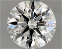 Diamante Natural 0.70 quilates, Redondo , Color H, claridad VVS2 y certificado GIA