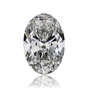 Foto Diamante Natural 0.80 quilates, Ovalado , Color G, claridad VVS2 y certificado GIA de