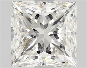 Picture of Natural Diamond 1.01 Carats, Princess with  Cut, G Color, VVS1 Clarity and Certified by GIA