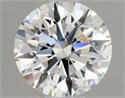 Diamante Natural 0.50 quilates, Redondo , Color F, claridad VVS2 y certificado GIA