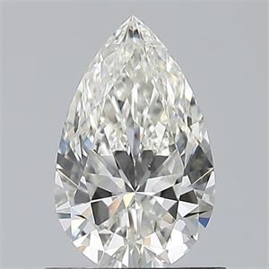 Foto Diamante Natural 0.73 quilates, De pera , Color H, claridad VS1 y certificado GIA de