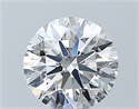 Natural Diamond 0.90 Carats, Round with Excellent Cut, G Color, SI1 Clarity and Certified by GIA