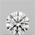 Diamante Natural 0.40 quilates, Redondo , Color H, claridad SI1 y certificado GIA