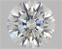 Natural Diamond 2.10 Carats, Round with Excellent Cut, G Color, VS2 Clarity and Certified by GIA
