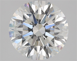 Picture of Natural Diamond 2.10 Carats, Round with Excellent Cut, G Color, VS2 Clarity and Certified by GIA