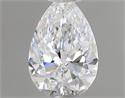 Natural Diamond 0.51 Carats, Pear with  Cut, E Color, SI1 Clarity and Certified by GIA