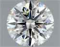 Diamante Natural 1.60 quilates, Redondo , Color I, claridad VVS2 y certificado GIA