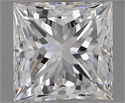 Diamante Natural 1.41 quilates, Princesa , Color D, claridad VVS2 y certificado GIA
