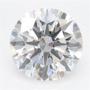 Picture of Lab Grown Diamond 2.35 Carats, Round with Ideal Cut, D Color, IF Clarity and Certified by IGI