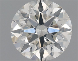 Picture of Natural Diamond 0.81 Carats, Round with Excellent Cut, J Color, SI1 Clarity and Certified by GIA