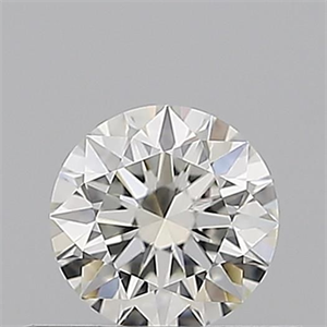 Picture of Natural Diamond 0.40 Carats, Round with Excellent Cut, I Color, VVS1 Clarity and Certified by GIA