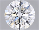 Diamante Natural 0.76 quilates, Redondo , Color I, claridad IF y certificado GIA