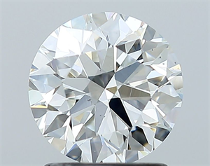 Foto Diamante Natural 1.50 quilates, Redondo , Color H, claridad VS2 y certificado GIA de