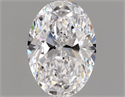Diamante Natural 0.70 quilates, Ovalado , Color D, claridad VS1 y certificado GIA