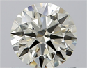 Diamante Natural 0.72 quilates, Redondo , Color J, claridad VS1 y certificado IGI