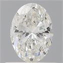 Natural Diamond 0.50 Carats, Oval with  Cut, G Color, VVS1 Clarity and Certified by GIA