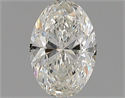 Natural Diamond 0.91 Carats, Oval with  Cut, I Color, SI2 Clarity and Certified by GIA