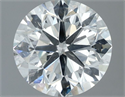 Diamante Natural 2.02 quilates, Redondo , Color H, claridad SI1 y certificado IGI