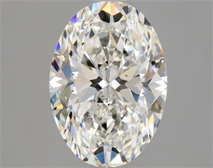 Picture of Natural Diamond 2.22 Carats, Oval with  Cut, G Color, SI1 Clarity and Certified by GIA