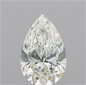 Natural Diamond 1.01 Carats, Pear with  Cut, H Color, SI1 Clarity and Certified by GIA