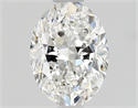Natural Diamond 0.80 Carats, Oval with  Cut, E Color, VS1 Clarity and Certified by GIA