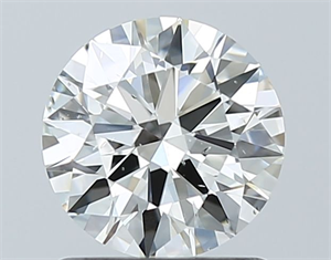 Foto Diamante Natural 1.01 quilates, Redondo , Color J, claridad SI2 y certificado GIA de