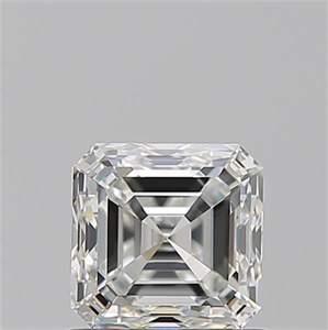 Picture of Natural Diamond 1.02 Carats, Asscher with  Cut, G Color, VS1 Clarity and Certified by GIA