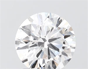 Picture of Lab Grown Diamond 1.40 Carats, Round with Ideal Cut, E Color, VVS2 Clarity and Certified by IGI