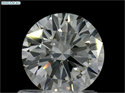 Natural Diamond 0.93 Carats, Round with Very Good Cut, K Color, SI2 Clarity and Certified by GIA