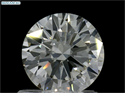 Natural Diamond 0.93 Carats, Round with Very Good Cut, K Color, SI2 Clarity and Certified by GIA