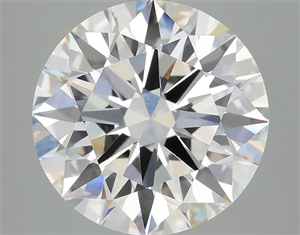 Picture of Lab Grown Diamond 5.10 Carats, Round with Ideal Cut, D Color, VVS2 Clarity and Certified by IGI