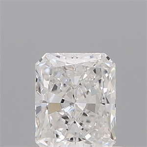 Picture of Natural Diamond 0.53 Carats, Radiant with  Cut, D Color, VVS1 Clarity and Certified by GIA