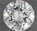 Natural Diamond 3.01 Carats, Round with Very Good Cut, G Color, VVS2 Clarity and Certified by IGI
