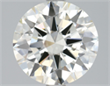 Diamante Natural 2.01 quilates, Redondo , Color K, claridad SI1 y certificado GIA