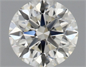 Diamante Natural 0.75 quilates, Redondo , Color H, claridad IF y certificado IGI