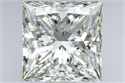 Diamante Natural 3.01 quilates, Princesa , Color L, claridad VVS2 y certificado GIA