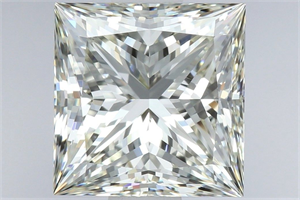 Foto Diamante Natural 3.01 quilates, Princesa , Color L, claridad VVS2 y certificado GIA de