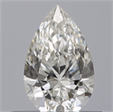 Natural Diamond 0.40 Carats, Pear with  Cut, G Color, VVS1 Clarity and Certified by GIA