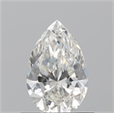 Natural Diamond 0.70 Carats, Pear with  Cut, G Color, VVS2 Clarity and Certified by GIA