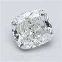 Natural Diamond 1.30 Carats, Cushion with  Cut, G Color, VS1 Clarity and Certified by GIA