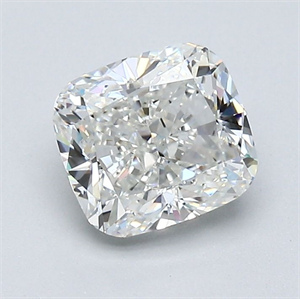 Picture of Natural Diamond 1.30 Carats, Cushion with  Cut, G Color, VS1 Clarity and Certified by GIA