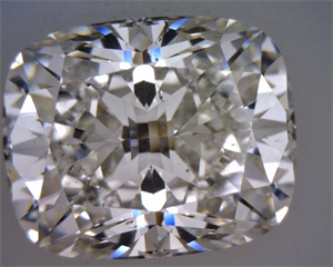 Picture of Natural Diamond 5.02 Carats, Cushion with  Cut, I Color, SI1 Clarity and Certified by GIA