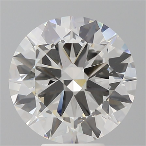 Picture of Lab Grown Diamond 6.01 Carats, Round with Excellent Cut, F Color, VVS2 Clarity and Certified by IGI