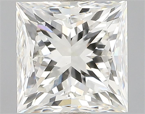 Picture of Natural Diamond 1.50 Carats, Princess with  Cut, I Color, VS1 Clarity and Certified by GIA