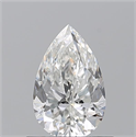 Diamante Natural 0.70 quilates, De pera , Color G, claridad VVS1 y certificado GIA