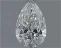 Natural Diamond 0.70 Carats, Pear with  Cut, H Color, SI1 Clarity and Certified by GIA