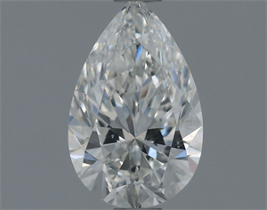 Picture of Natural Diamond 0.70 Carats, Pear with  Cut, H Color, SI1 Clarity and Certified by GIA