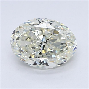 Picture of Natural Diamond 1.20 Carats, Oval with  Cut, L Color, VVS2 Clarity and Certified by GIA